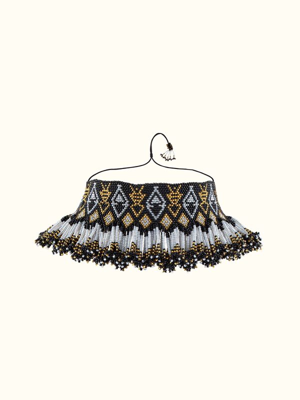 Glass Beads Choker