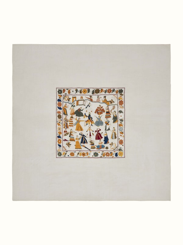 Chamba Rumal Raasleela Wall Art