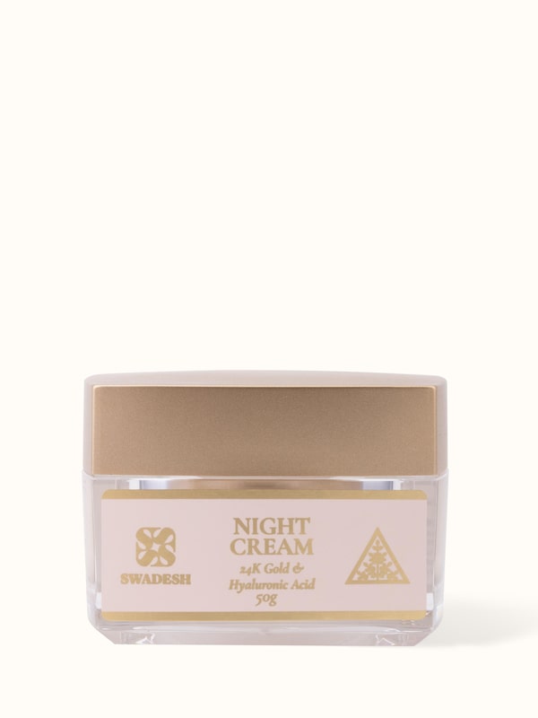 Night Cream 24K Gold & Hyaluronic Acid