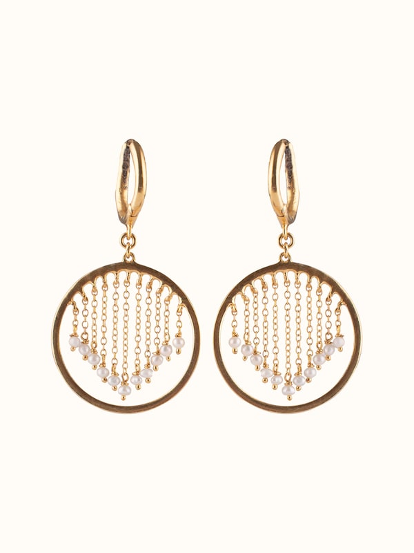 Silver Smithing Drop Earrings