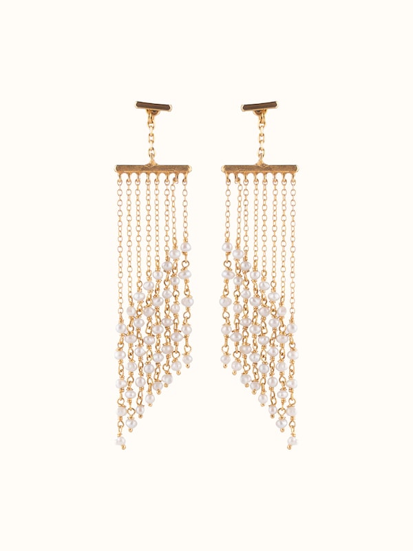 Silver Smithing Drop Earrings