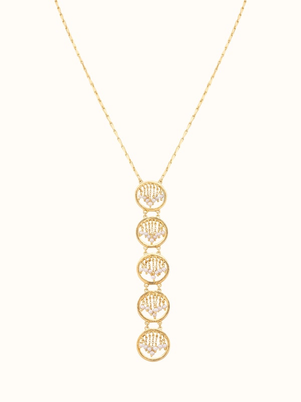 Silver Smithing Long Necklace