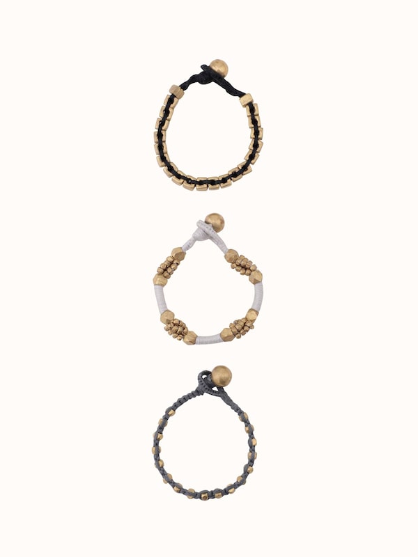Dhokra Bracelet Set (3 Pcs)