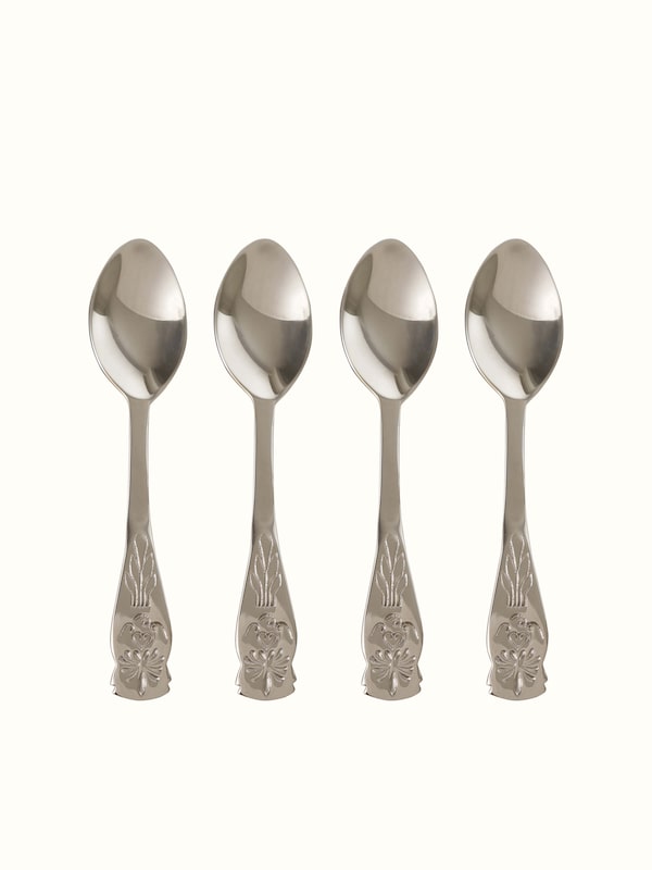 Brass Teaspoons (4 Pcs)