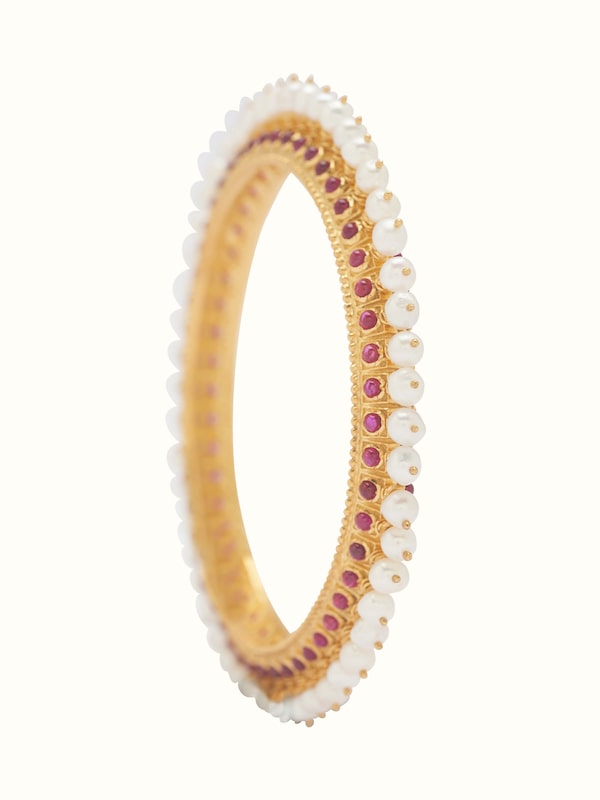 Guttapusalu Silver Bangle