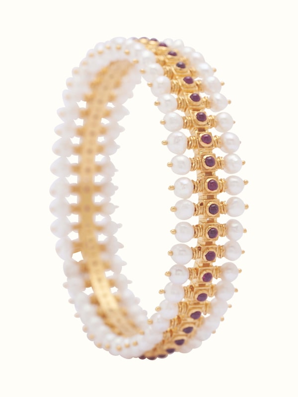 Guttapusalu Silver Bangle