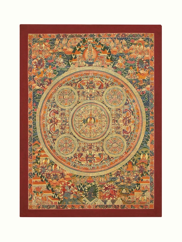 Thangka Mandala Painting