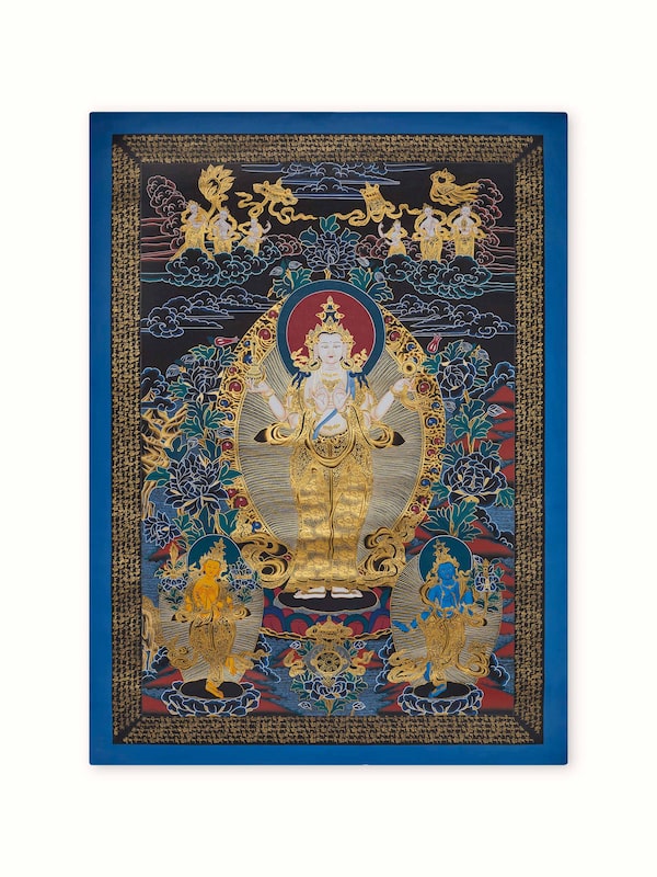 Thangka Compassion Buddha Painting