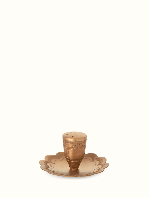 Polished Brass Incense Stick Holder