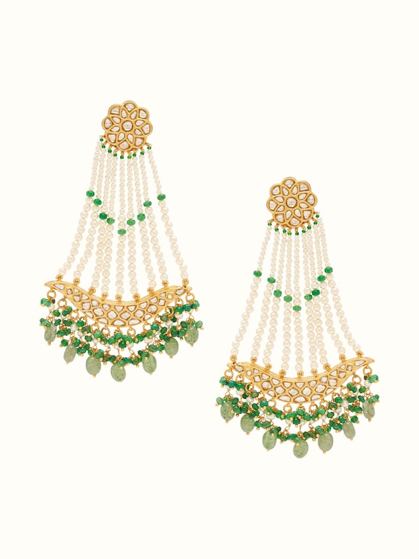 Thappa 22 Karat Gold Drop Earrings