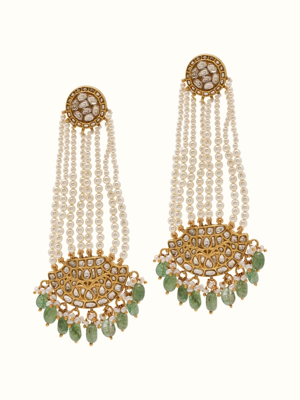 Thappa 22 Karat Gold Drop Earrings