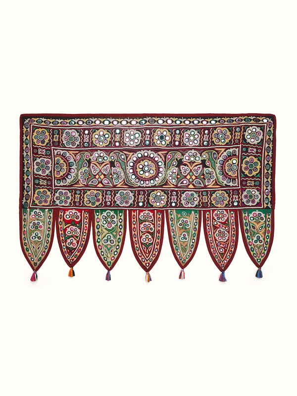 Kutch Embroidery Floral Toran