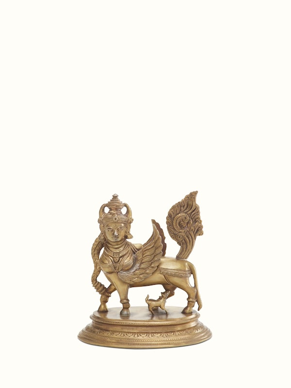 Kamadhenu Bronze Casting Idol