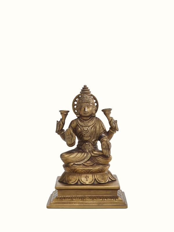 Lakshmi Bronze Casting Idol