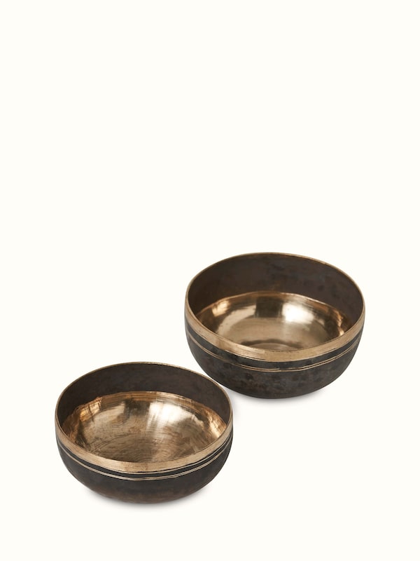 Bell Metal Dinner Bowls (2 Pcs)