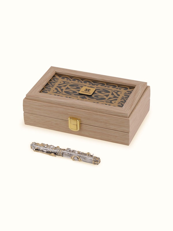Lord Hanuman Silver Smithing Pen