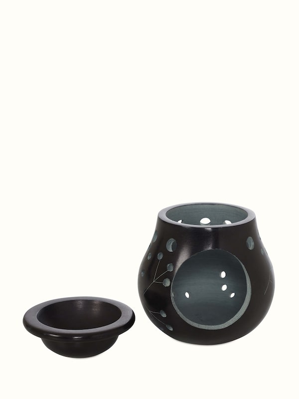 Carved Stone Diffuser Black Color