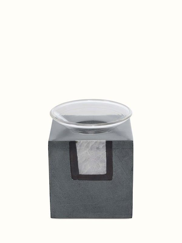 Carved Stone Diffuser Grey Color