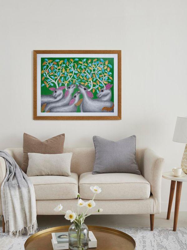 Gond Deer Herd