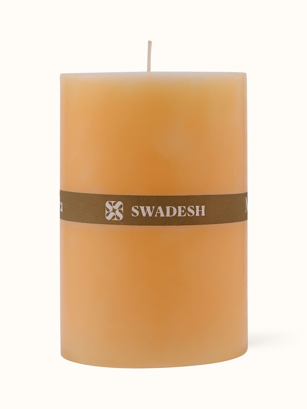 Pillar Candle, Mogra (4.5 Inches)