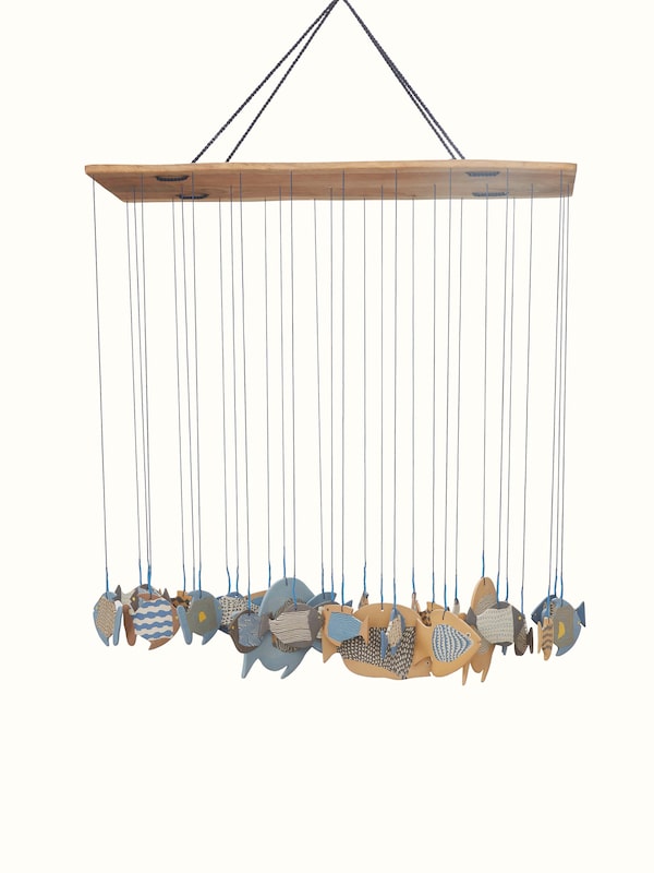 Soothing Ceramicware Clay Wind Chime
