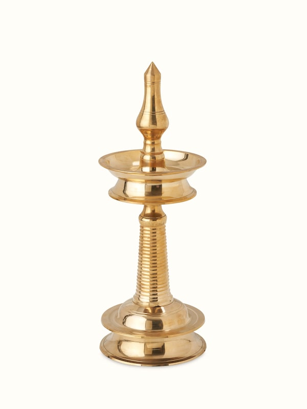 Brass Kuthu Vilakku Stand Diya