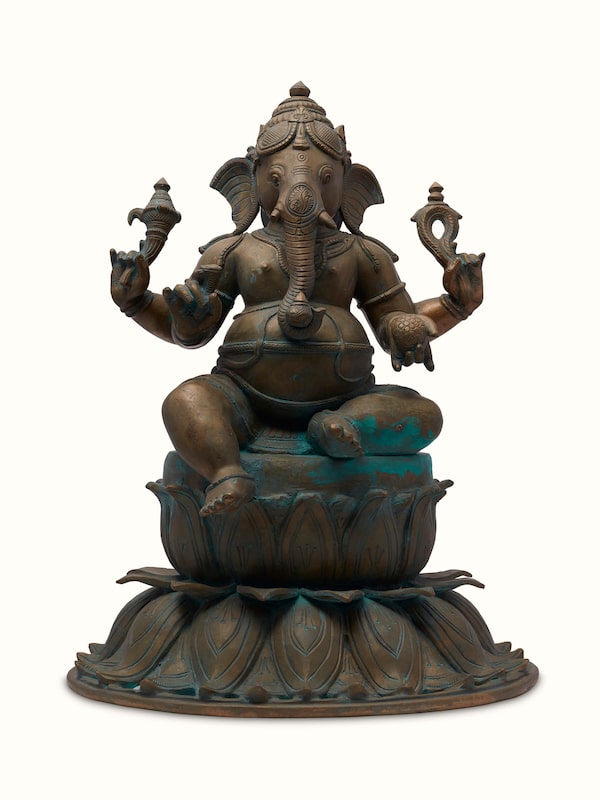 Prathameshwara Bronze Casting Gajanana Idol