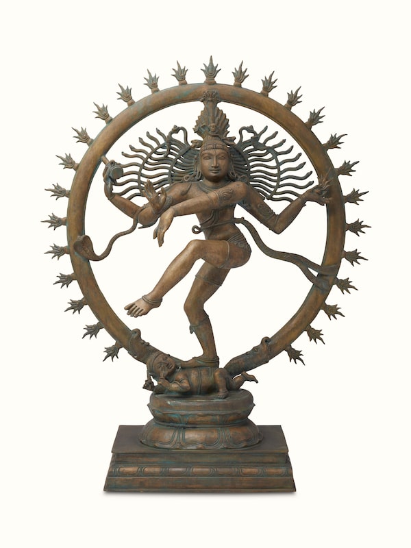 Graceful Nataraja Bronze Casting Idol