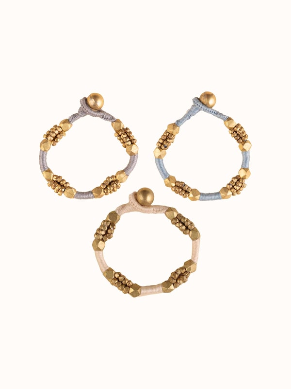 Dhokra Bracelet Set (3 Pcs)