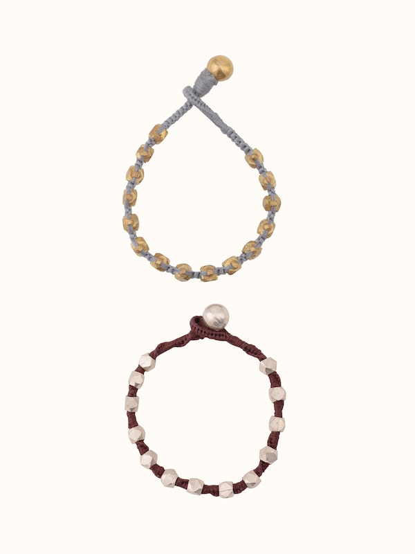 Dhokra Bracelet Set (2 Pcs)