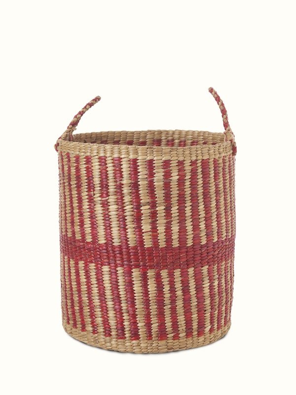 Natural Water Hyacinth Fibre Laundry Basket