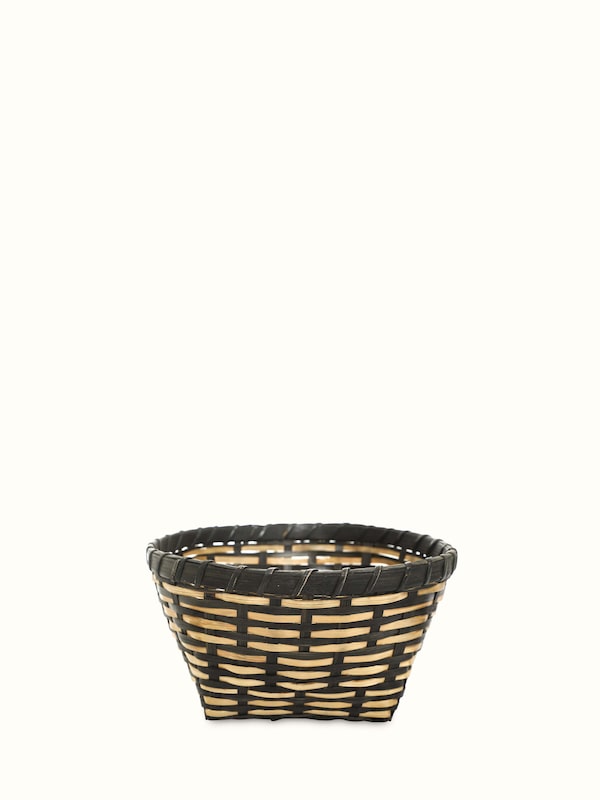 Bamboo Storage Organiser Black Color