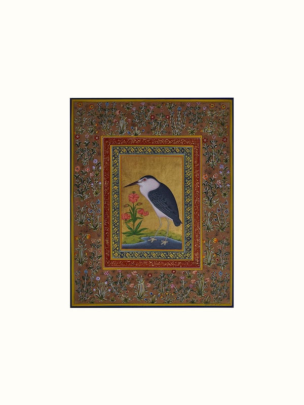 Miniature Bird Painting