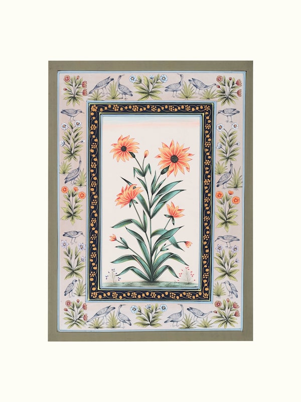 Gazania Miniature Painting