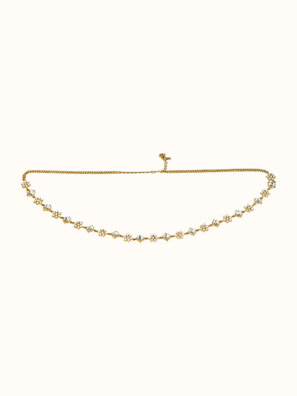 Silver Smithing Pure Gold Plated Waistbelt