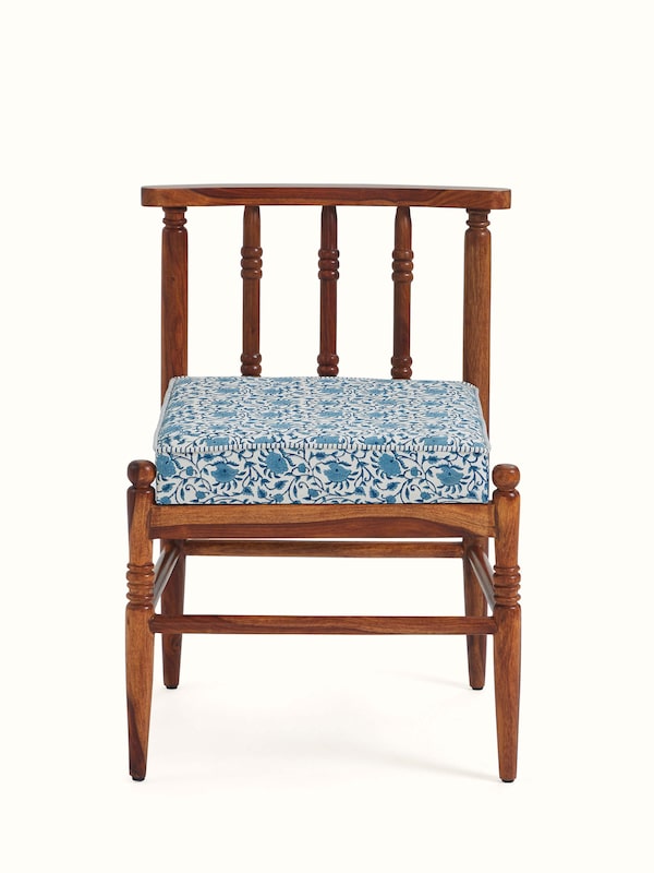 Upholstered Sheesham Study Chair