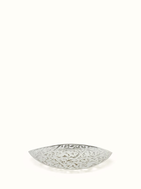 Silver-plated Leaf Platter