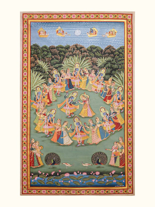 Raas Leela Pichwai Painting