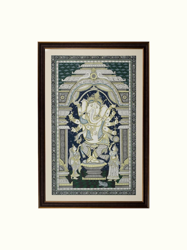 Ganesha Pattachitra Painting