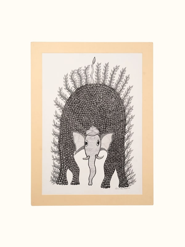 Branching Giant Gond Art