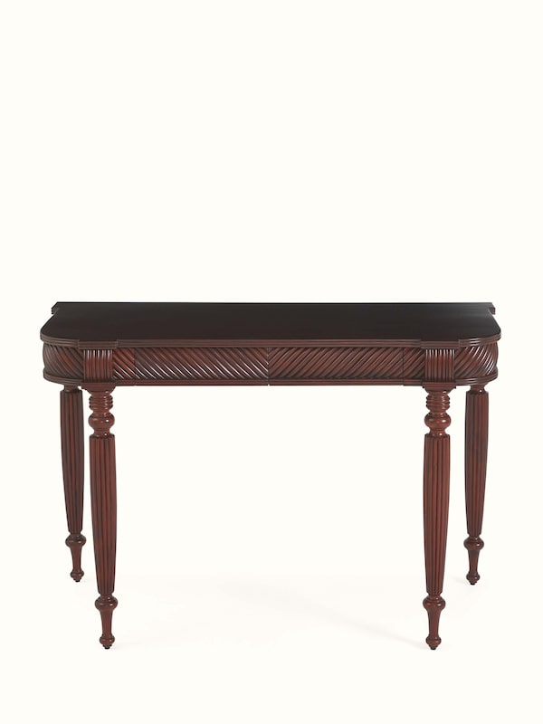 Mahogany Wood Console Table