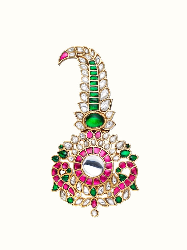 Silver Smithing Yellow Gold Brooch Pin