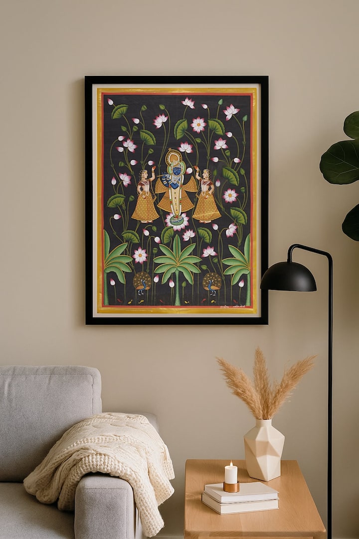 Pichwai Shreenathji in Jungle Painting