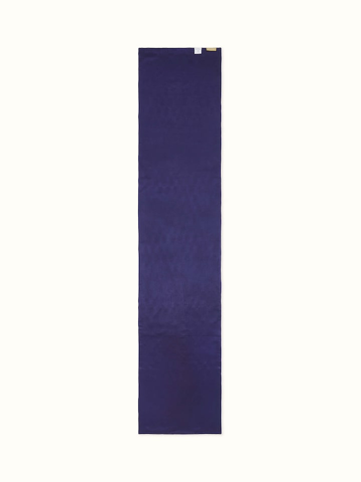 Back view showing smooth silk lining and tailored edge.