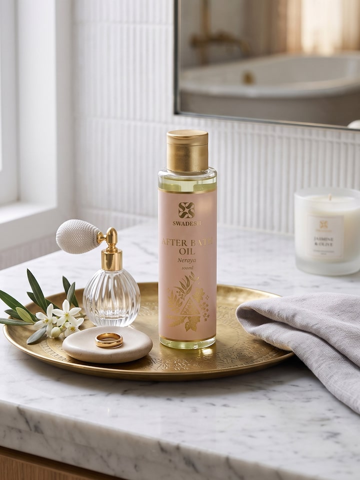 Styled view of After Bath Oil Neraya styled with related product elements
