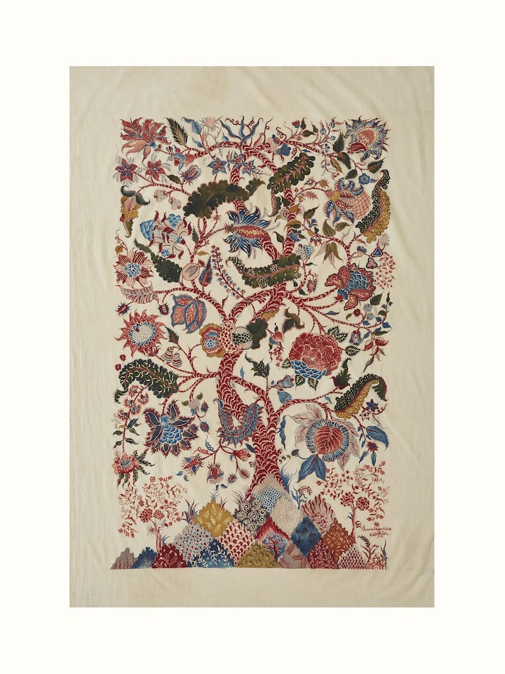 Kalamkari Celestial Tree Painting