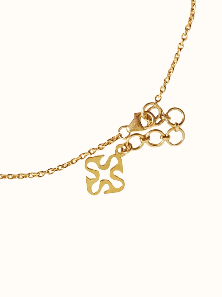 Close-up of the Parchinkari Chain Pendant craftsmanship