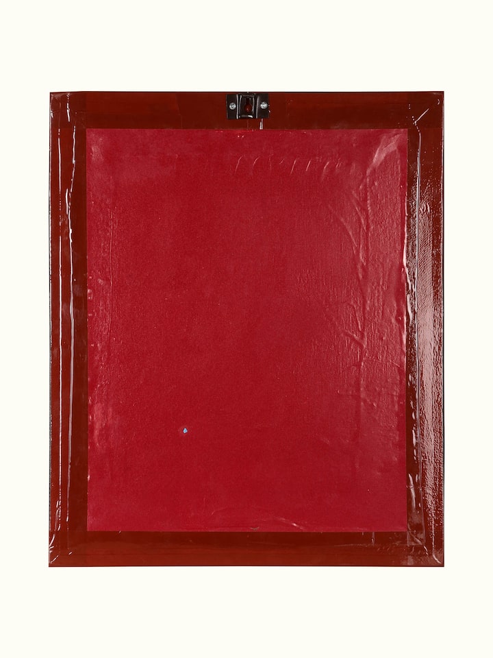 Bottom view of the Gaja Lakshmi Thanjavur Painting
