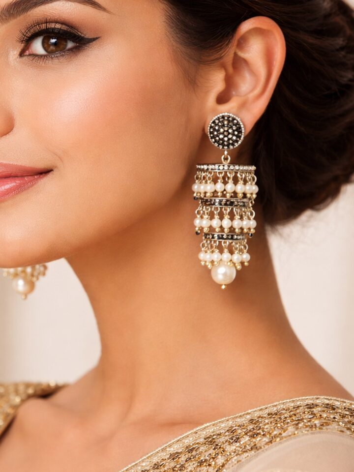 Silver Smithing Drop Earrings