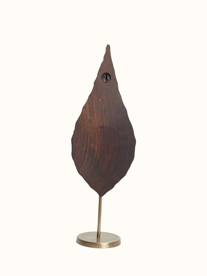 Back view of Sheesham Wood Carved
